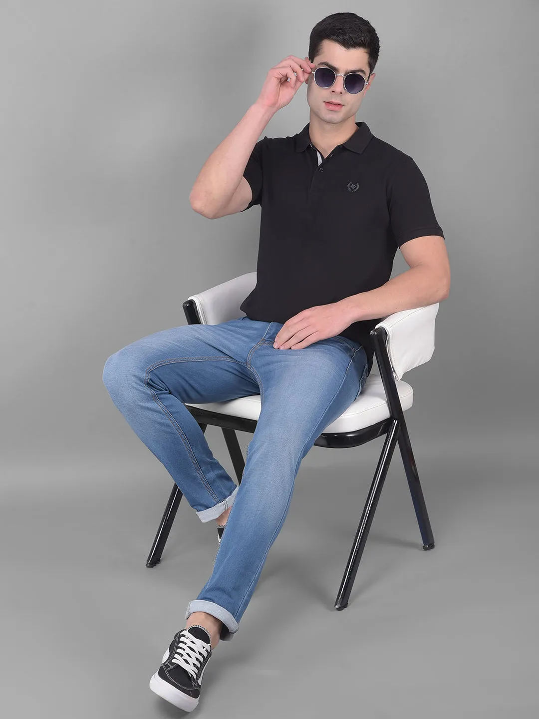 COBB BLUE NARROW FIT PREMIUM JEANS