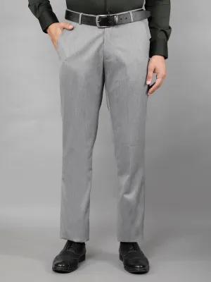 COBB MENS GREY FORMAL TROUSERS