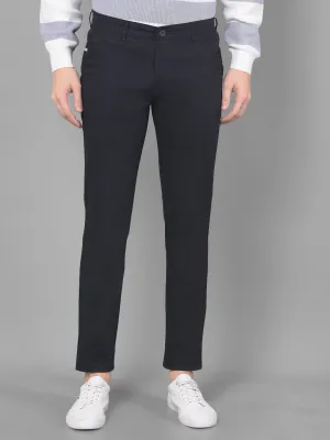 COBB NAVY BLUE SLIM FIT CHINOS