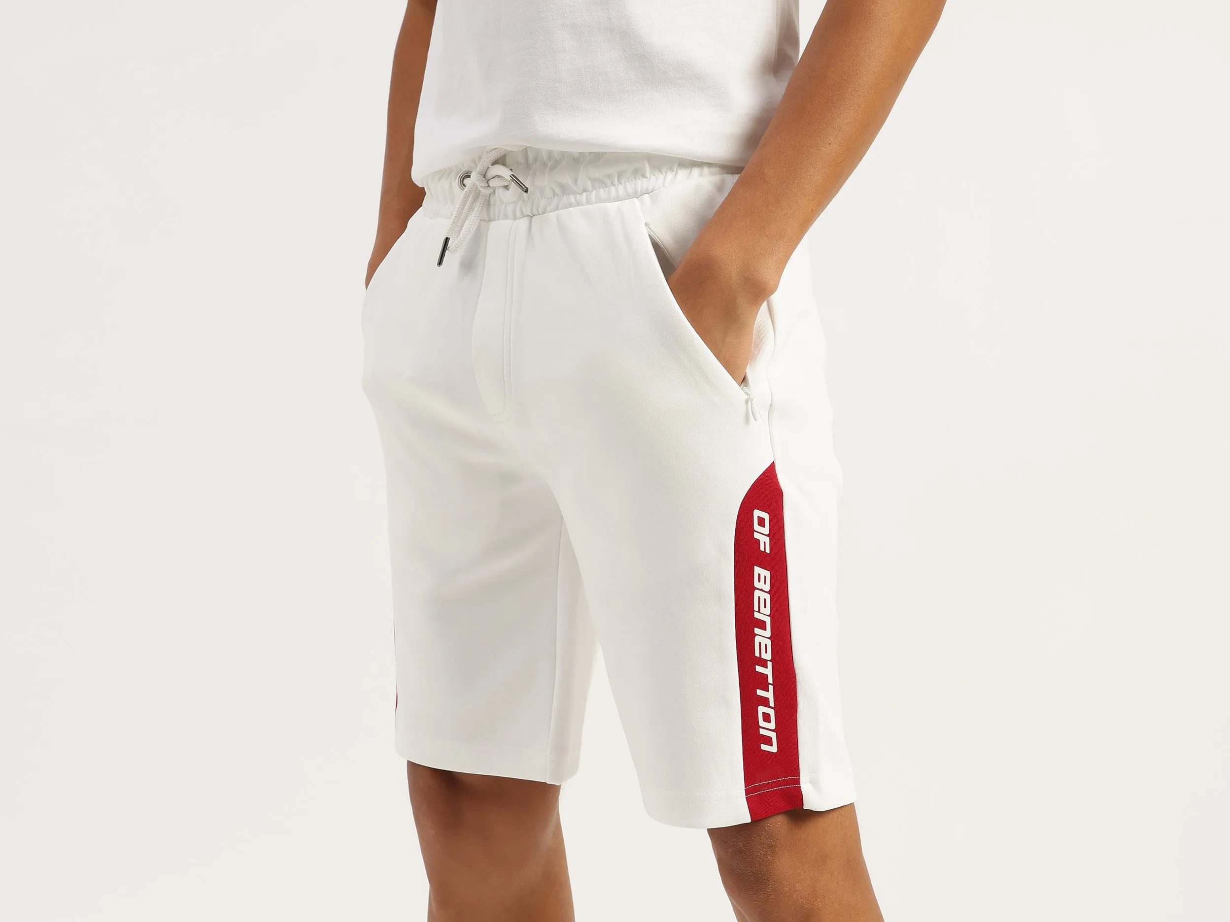 Colorblock Regular Fit Sweat Shorts