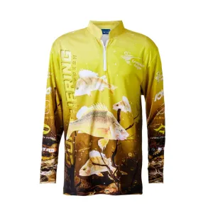 COMPLEAT ANGLER CONQUERING THE FRESH TOURNAMENT FISHING SHIRT KIDS
