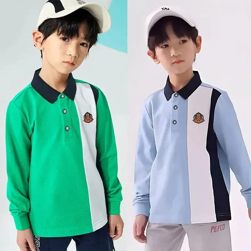 Contrast Collar Polo Tee