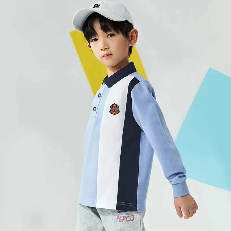 Contrast Collar Polo Tee