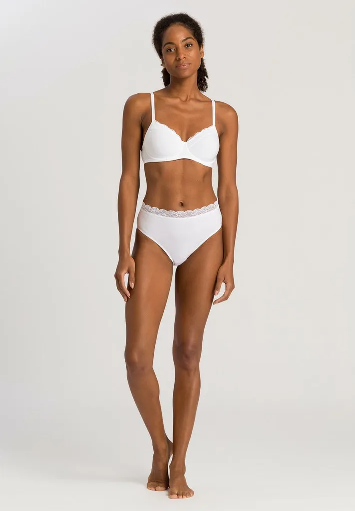 Cotton Lace - Light Padded Underwired Bra