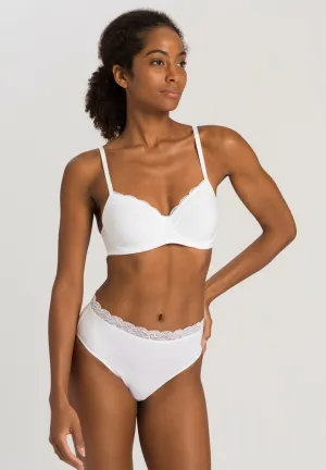 Cotton Lace - Light Padded Underwired Bra