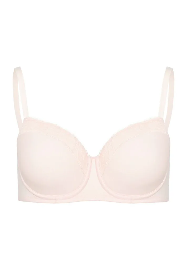 Cotton Lace - Light Padded Underwired Bra