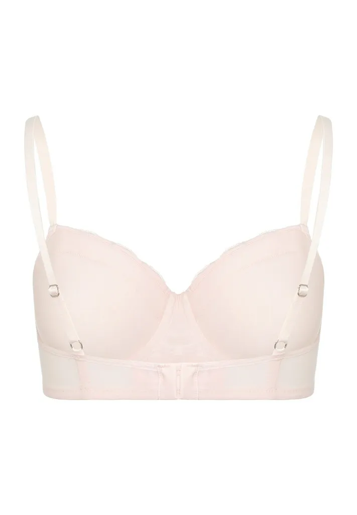 Cotton Lace - Light Padded Underwired Bra