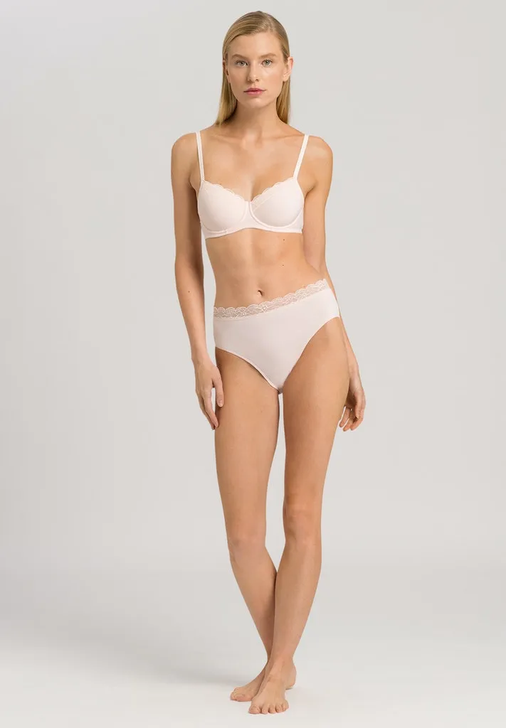Cotton Lace - Light Padded Underwired Bra