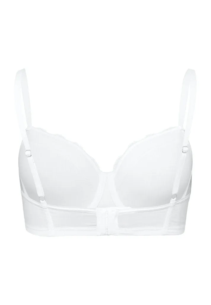Cotton Lace - Light Padded Underwired Bra
