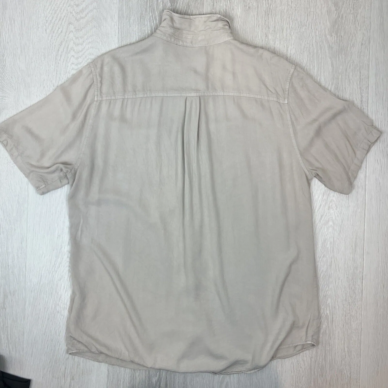 Cotton On Mens Short Sleeve Viscose Button Up Shirts Size Large (2 Shirts)