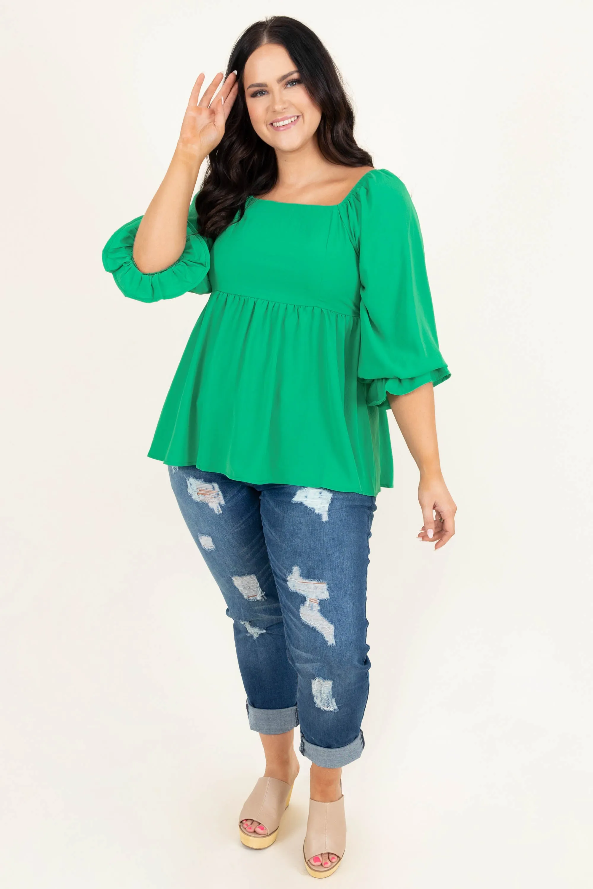 Create Opportunity Top, Green