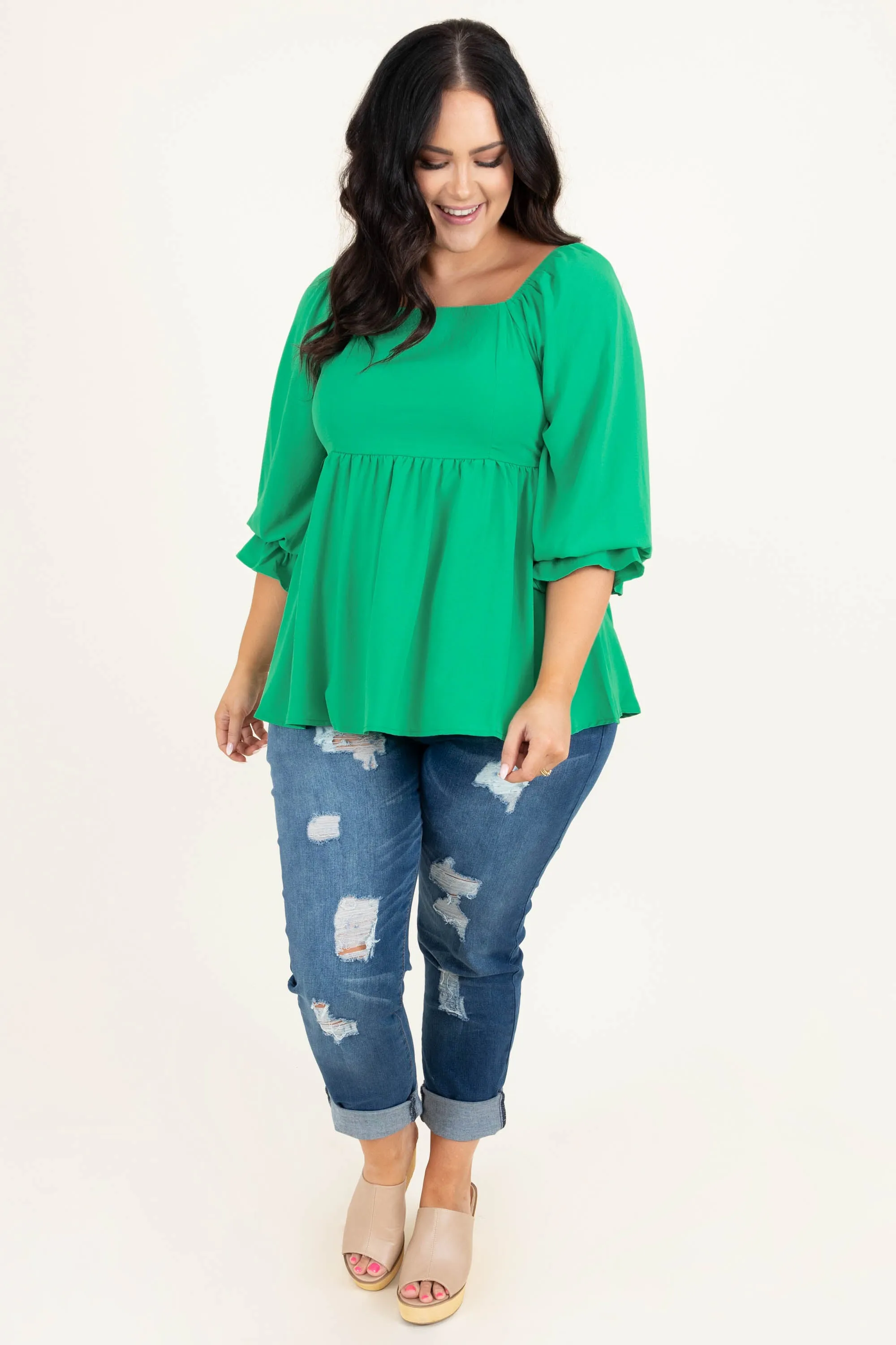 Create Opportunity Top, Green