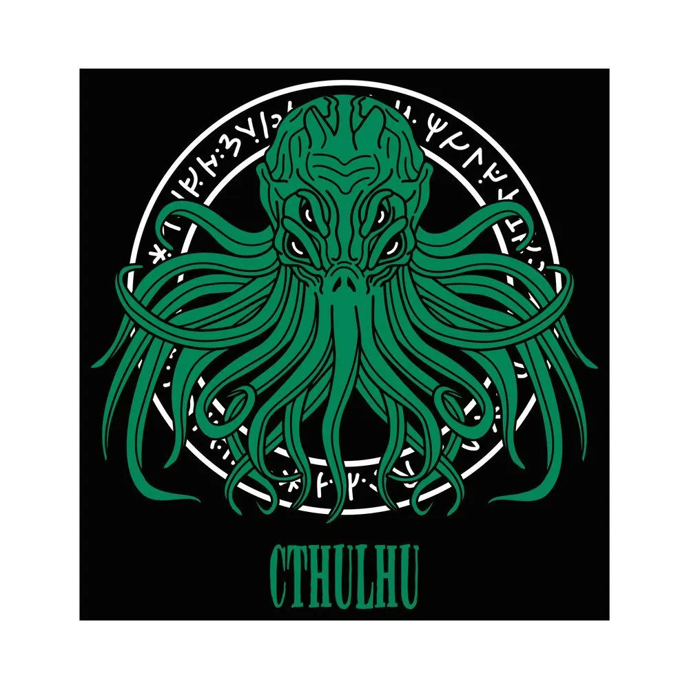 Cthulhu - Runic Cthulhu - T-Shirt