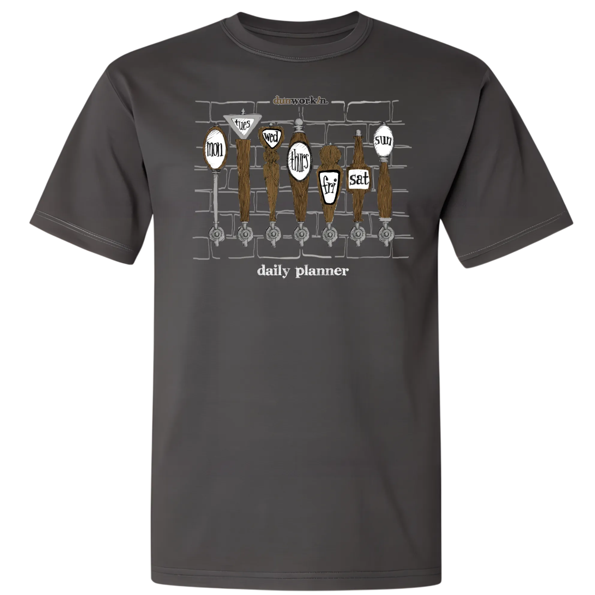Daily Planner Beertaps Men's Short Sleeve Tee