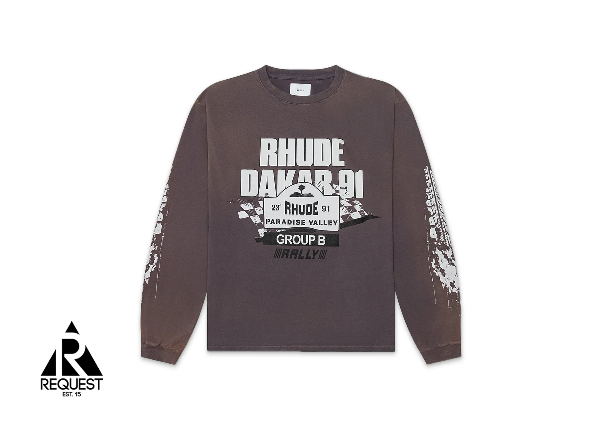 Dakar 91 L/S Tee “Vintage Grey"