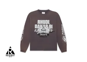 Dakar 91 L/S Tee “Vintage Grey"