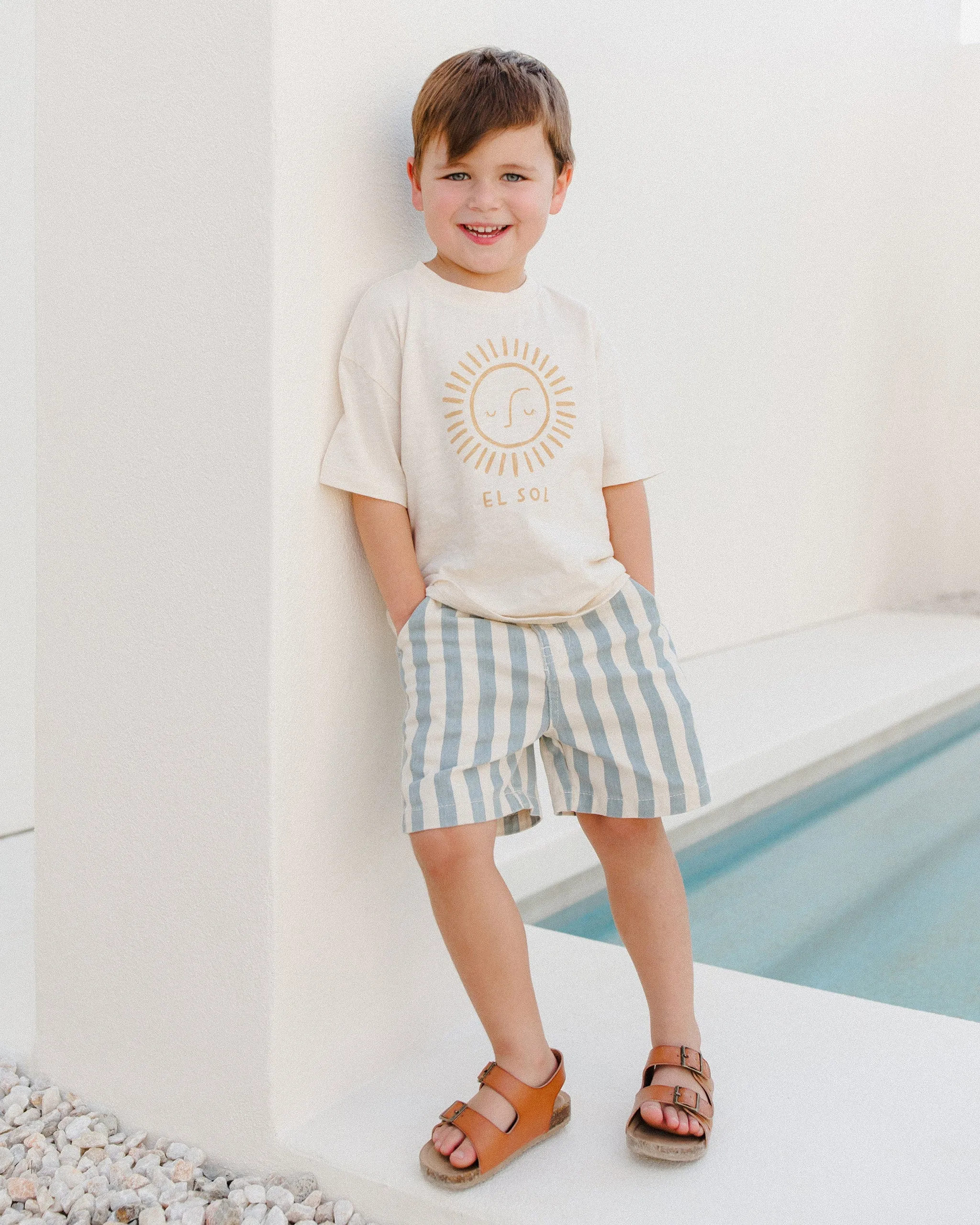 Dawson Short || Ocean Stripe