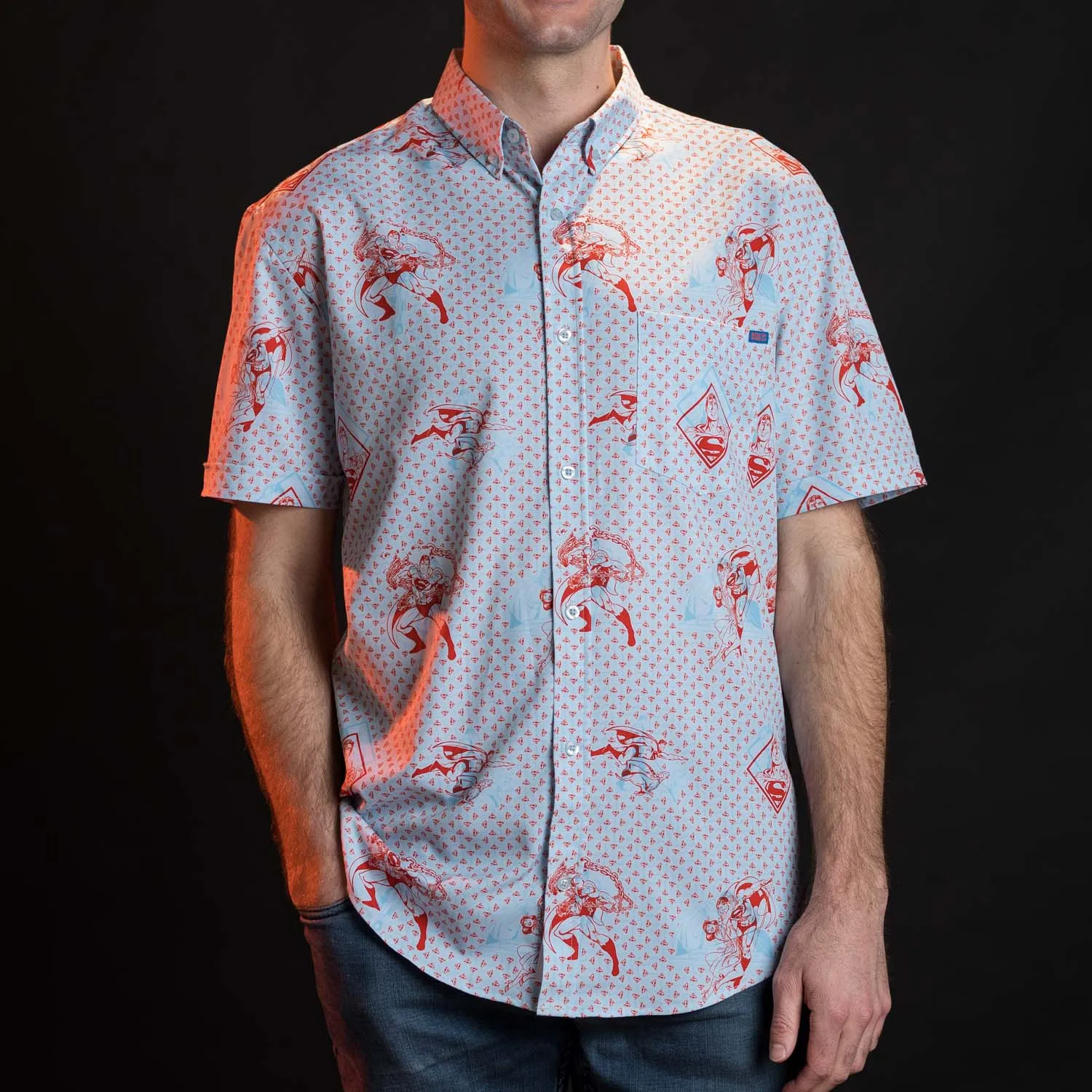 DC Superman™ "Beyond the Cape" – KUNUFLEX Short Sleeve Shirt