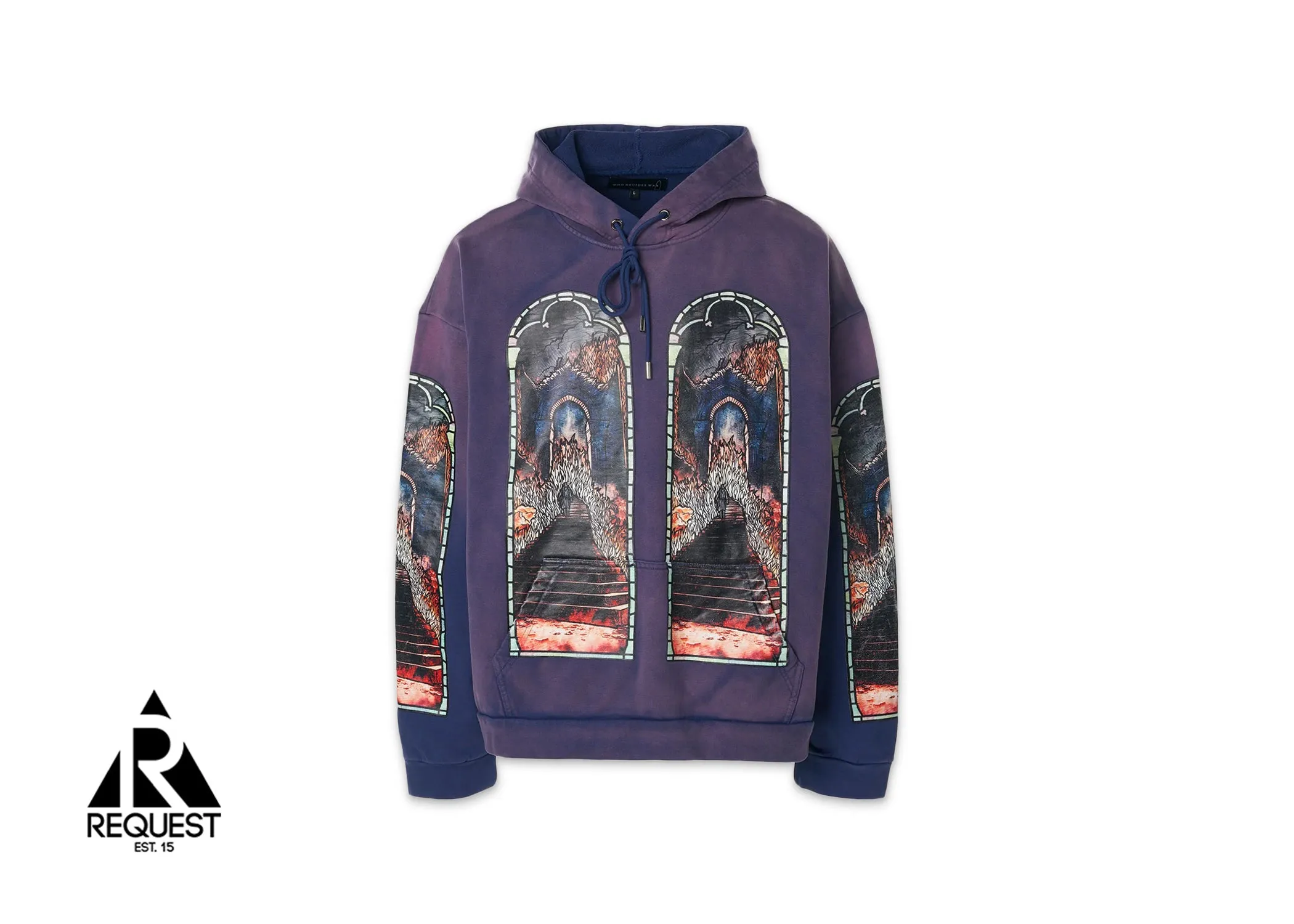 Descent Hooded Sweatshirt "Indigo"