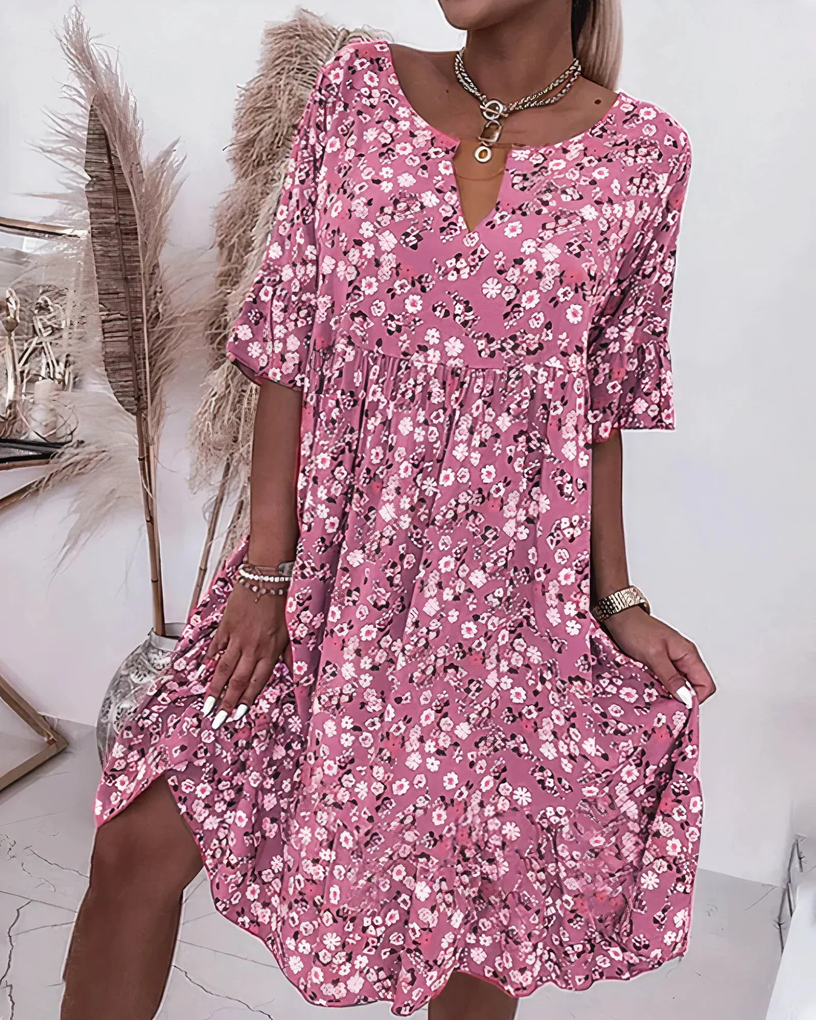 Dess Floral Dress