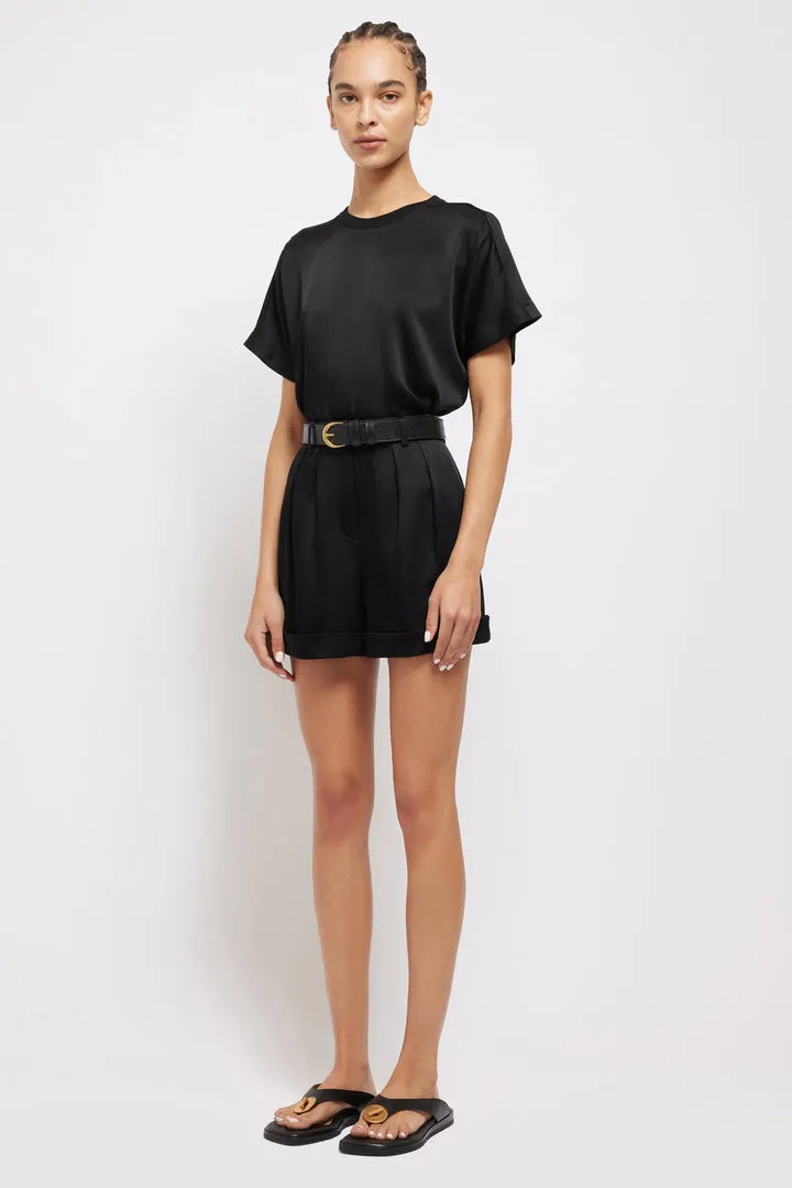Devan Pleated Shorts