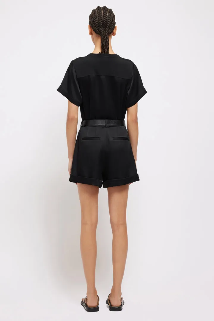 Devan Pleated Shorts