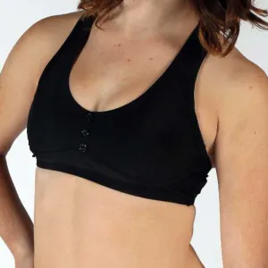 Divina A09 Hazy Buttoned Crop - Women's X small