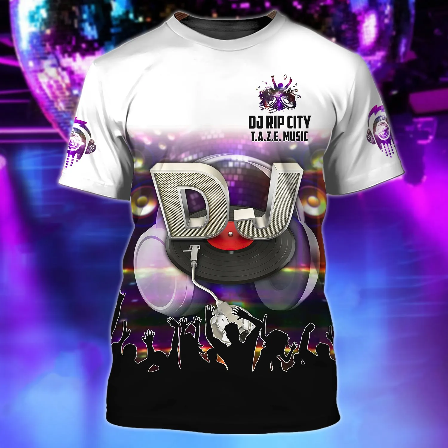 DJ Rip City - T.A.Z.E. Music 3D Full Print
