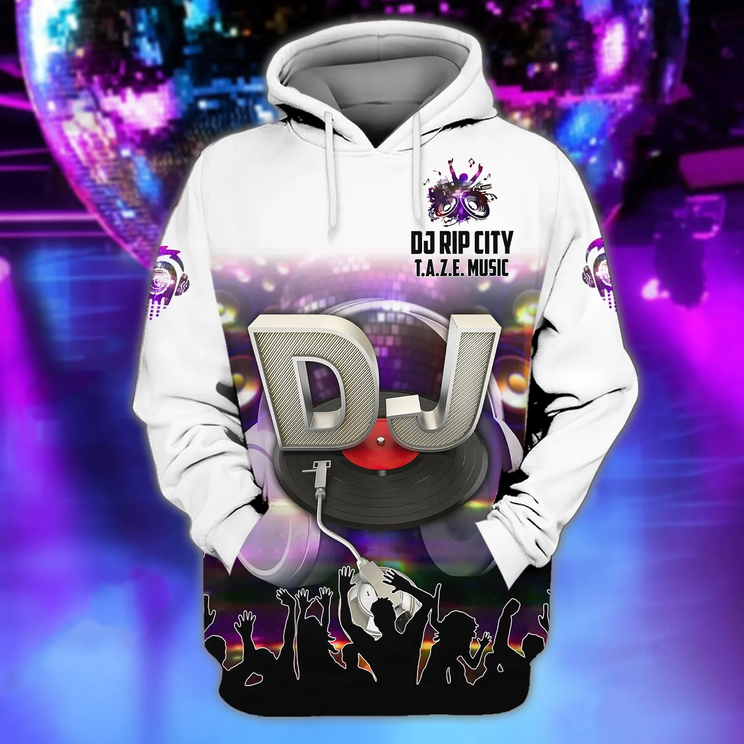 DJ Rip City - T.A.Z.E. Music 3D Full Print
