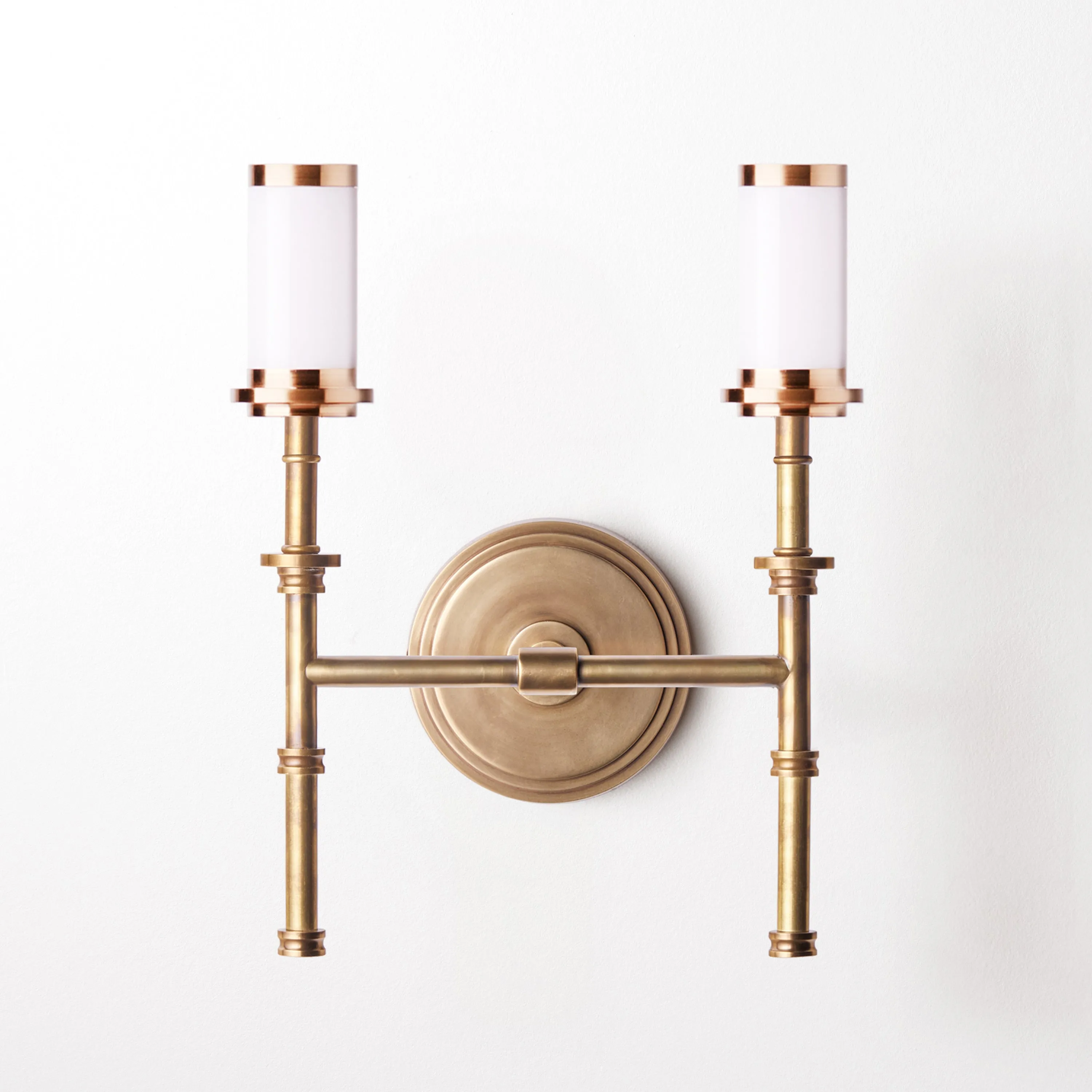 Double Chukka Cordless Wall Light