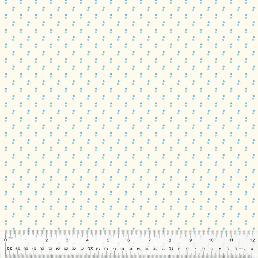 Double Dot in Aqua -- BONNY by Denyse Schmidt --- Windham Fabrics