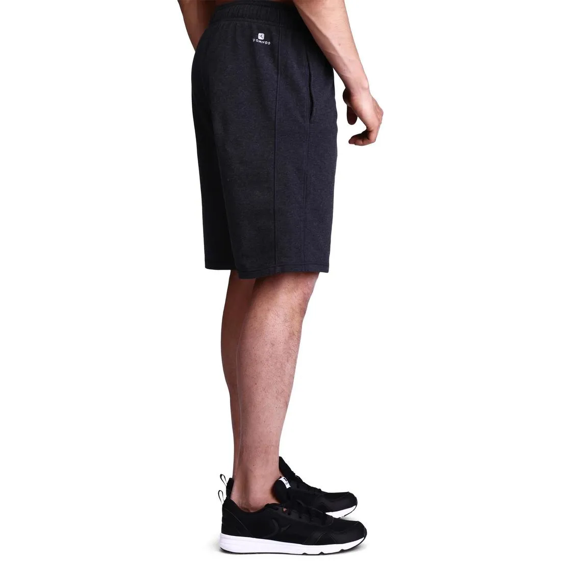Dry Skin Bodybuilding Print Shorts - Dark Grey