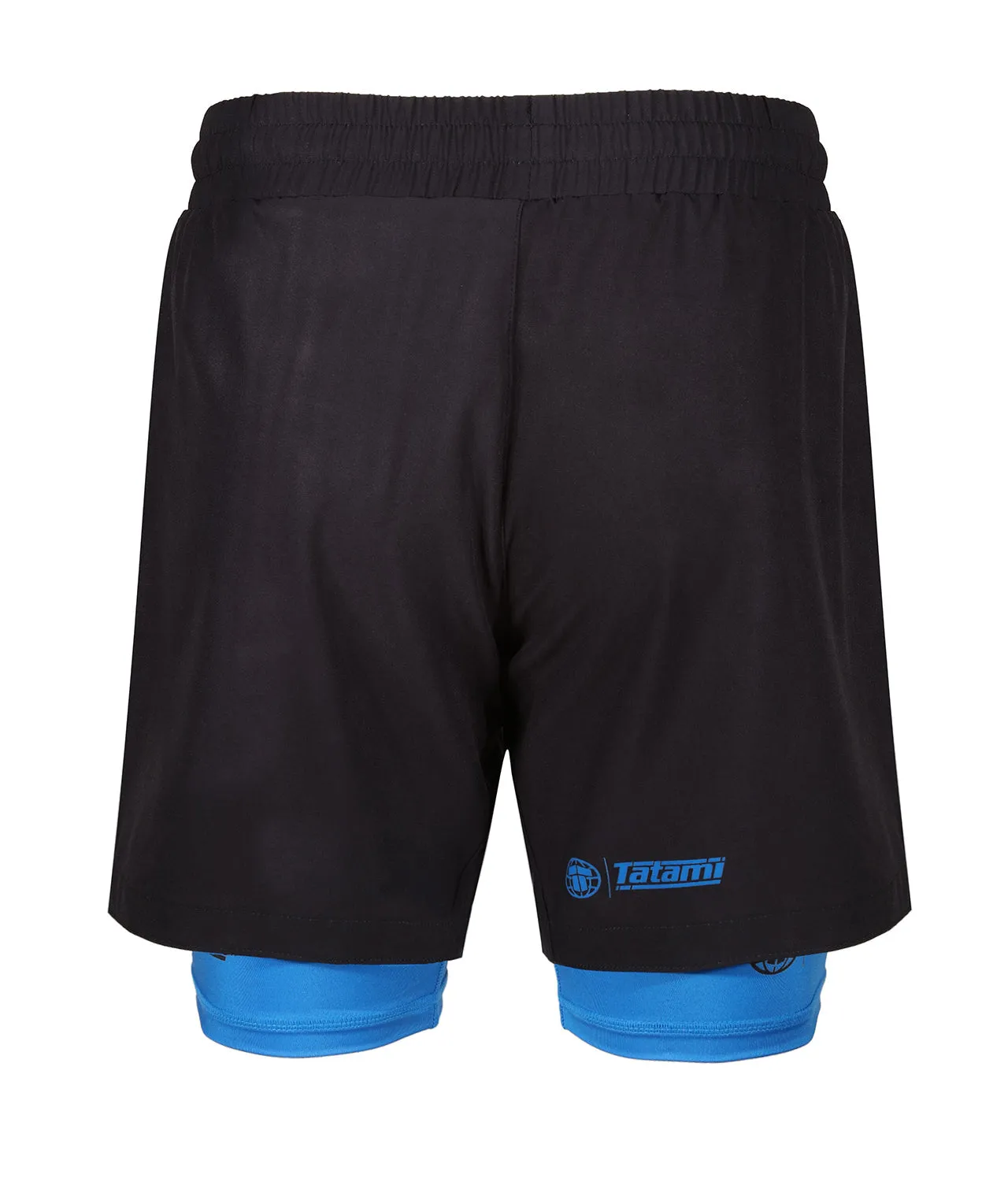 Dual Layer Grappling Shorts - Blue