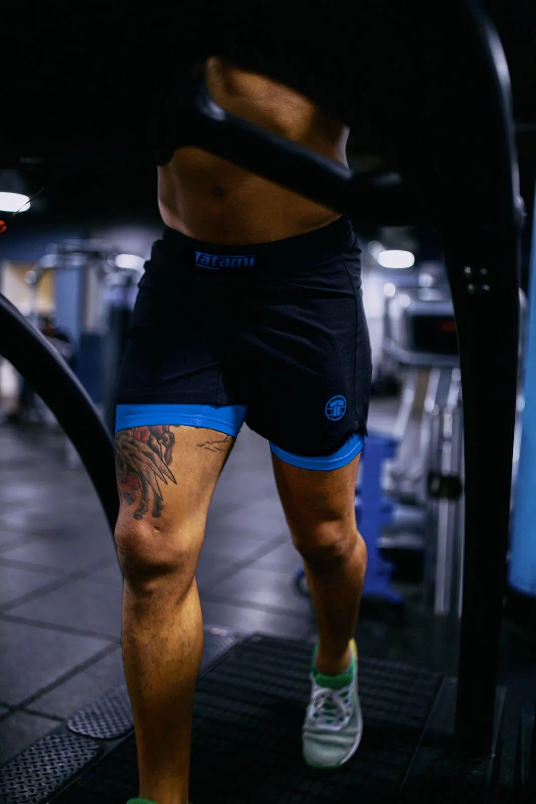 Dual Layer Grappling Shorts - Blue