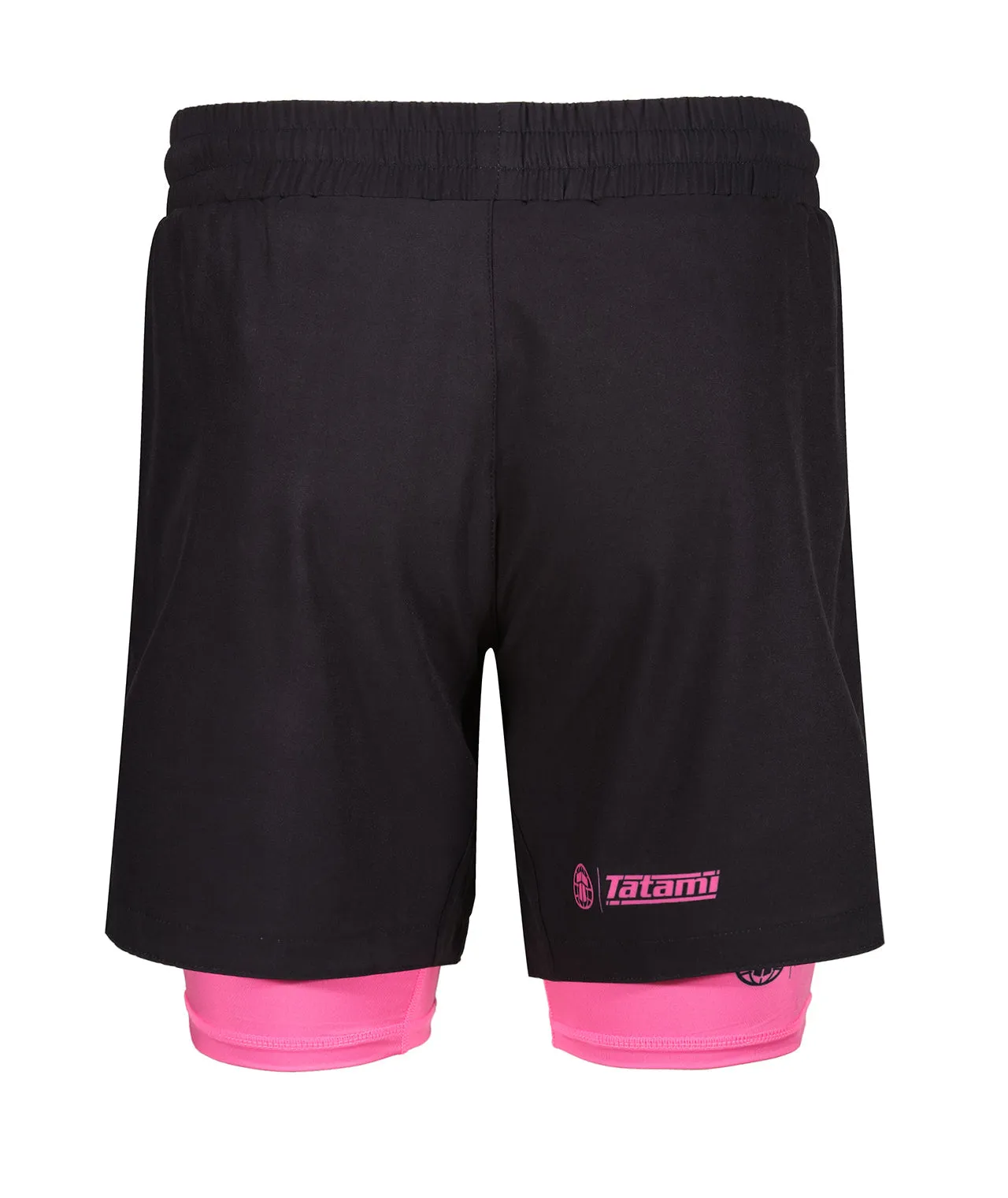 Dual Layer Grappling Shorts - Pink