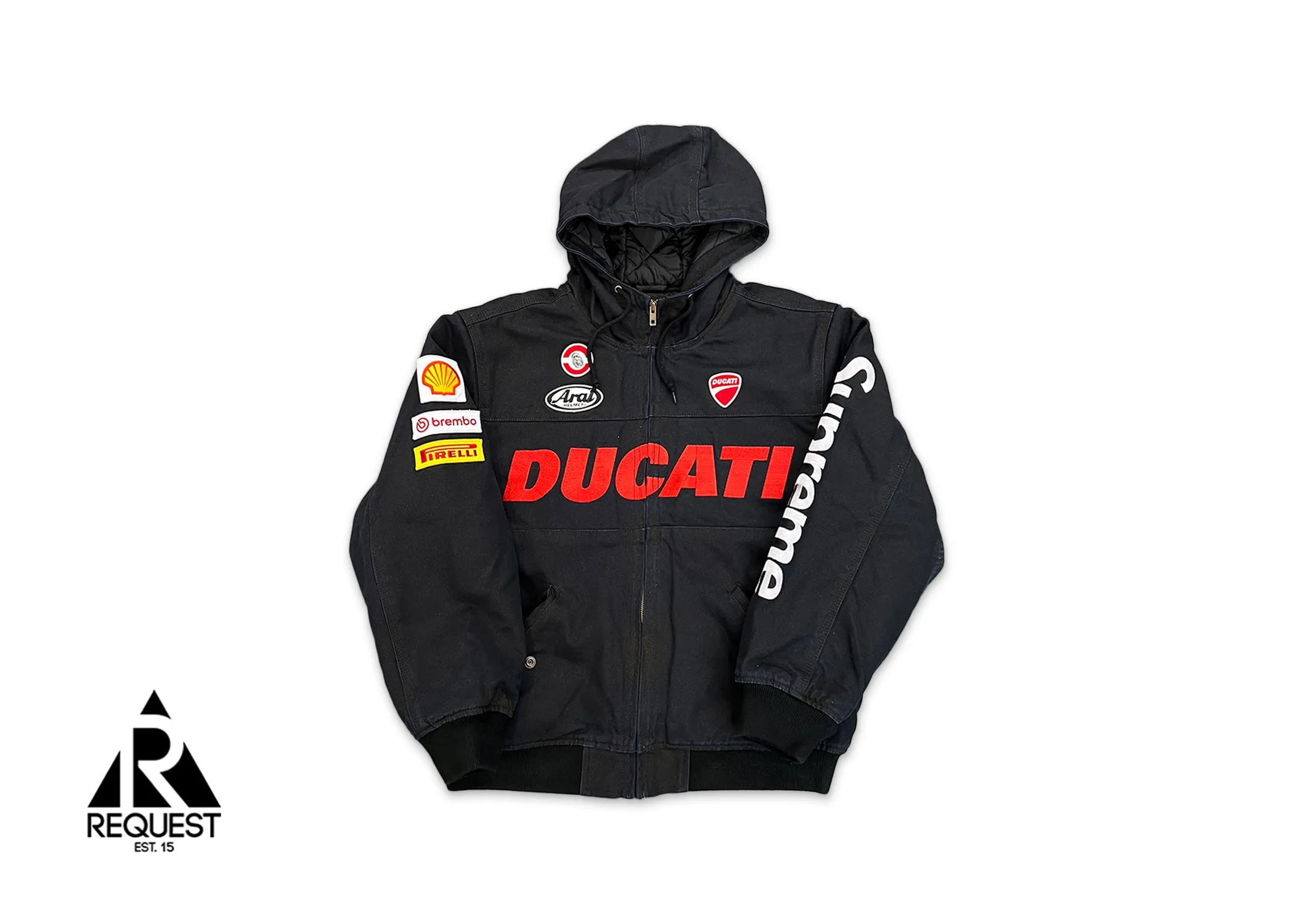 Ducati Hooded Work Jacket "Black"
