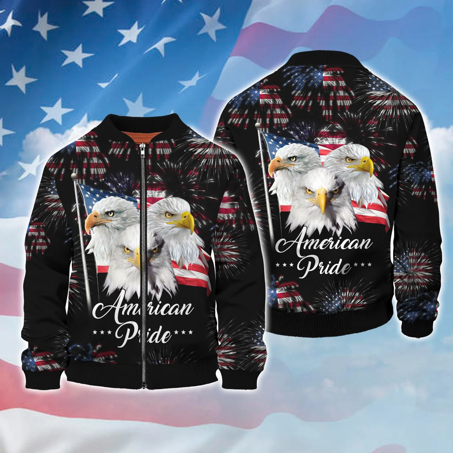 Eagle American Pride - Independence Day Is Coming - 3D Full Print