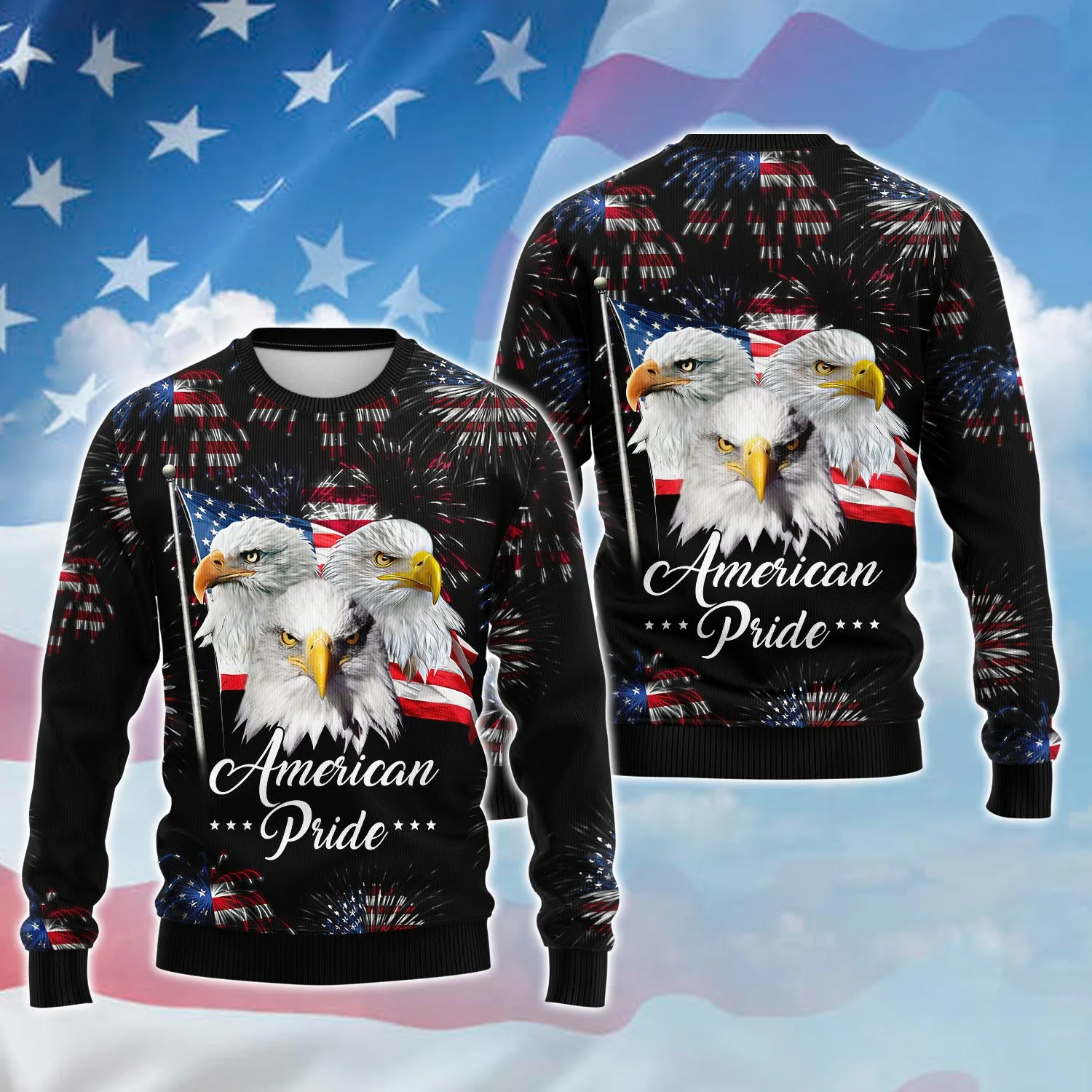 Eagle American Pride - Independence Day Is Coming - 3D Full Print