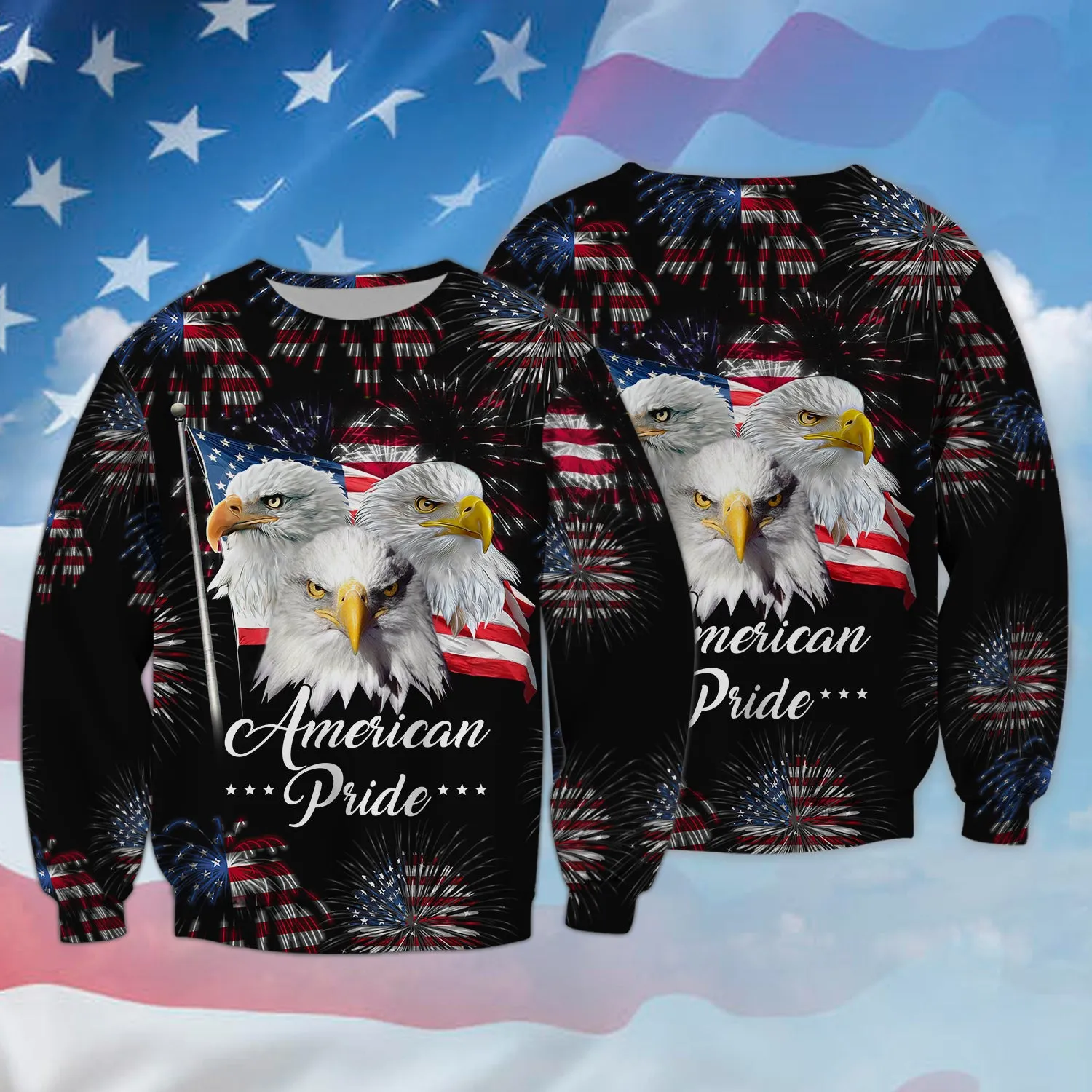 Eagle American Pride - Independence Day Is Coming - 3D Full Print