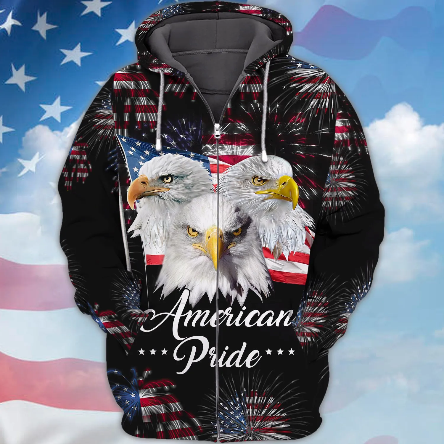 Eagle American Pride - Independence Day Is Coming - 3D Full Print