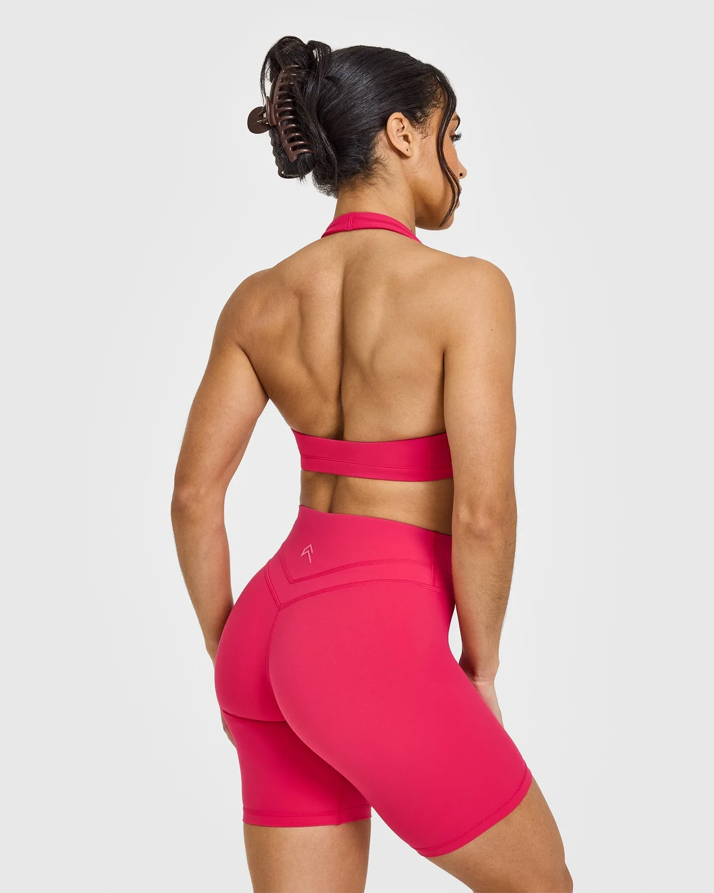 EasyLift™ Halter Bralette | Berry Bloom