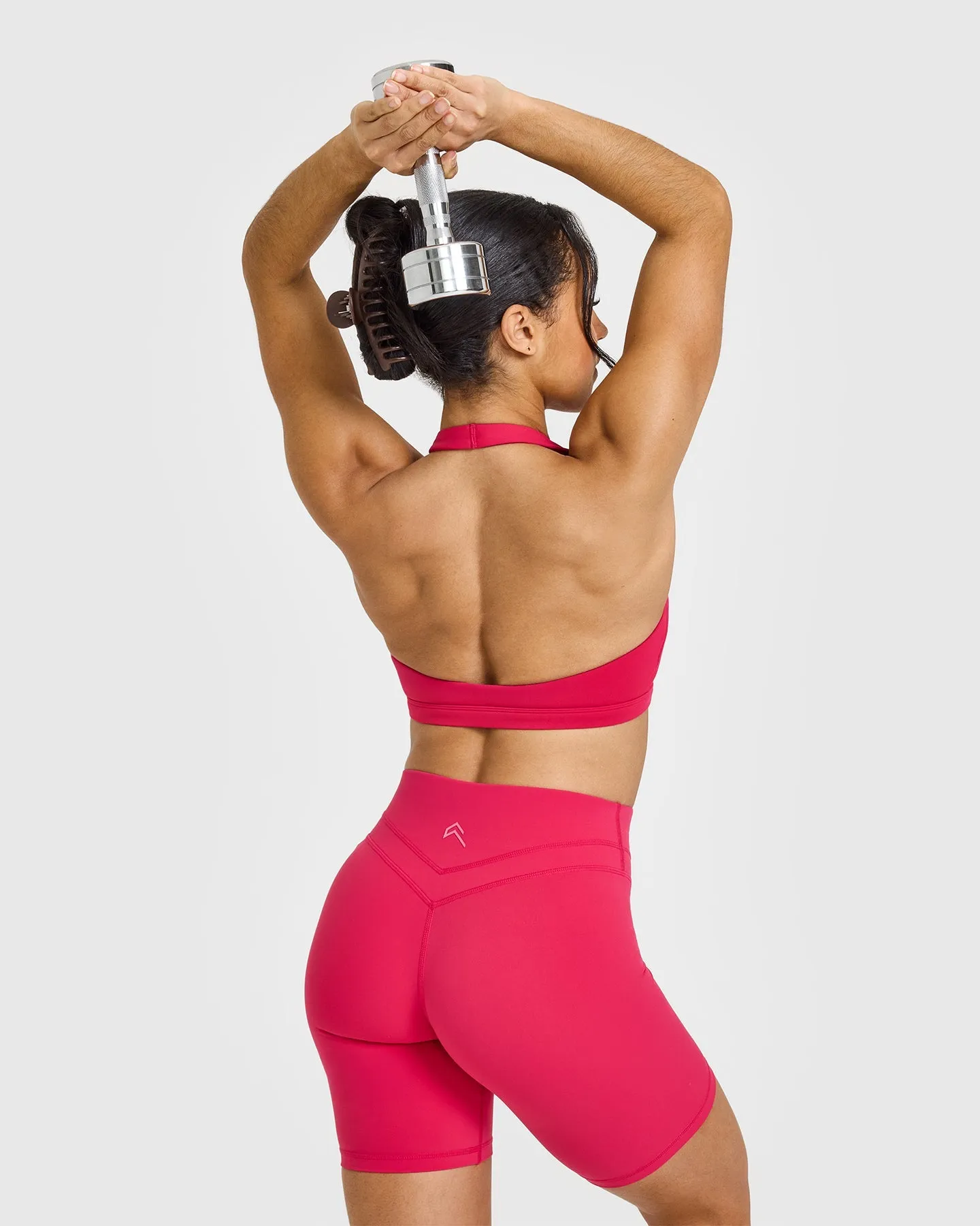 EasyLift™ Halter Bralette | Berry Bloom