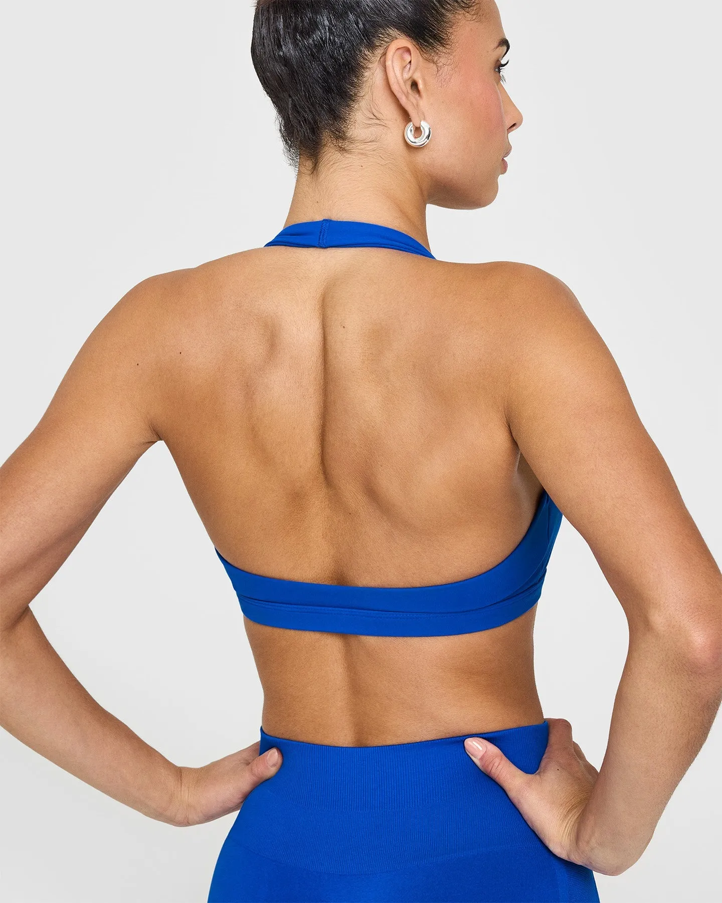EasyLift™ Halter Bralette | Cobalt Blue