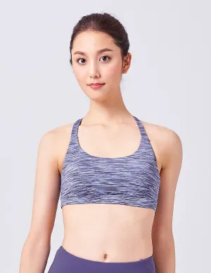 easyoga LA-VEDA Libra Bra - D56 Dark/Light Blue Stripe