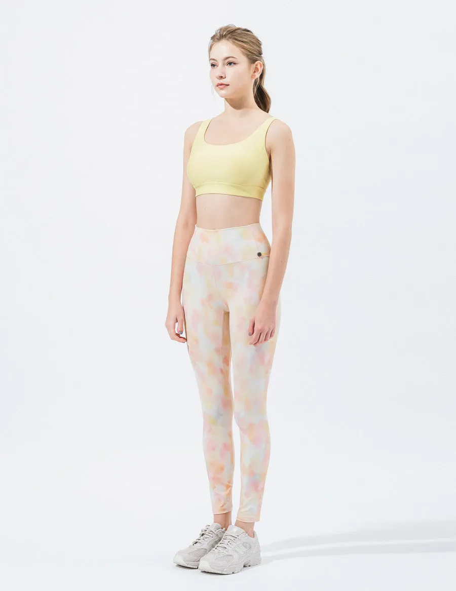 easyoga LA-VEDA Quantum Bra - Y12 Light Cream yellow