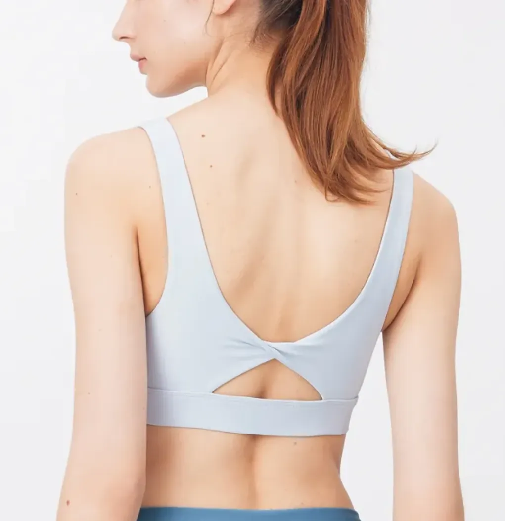 easyoga Lespiro Classic Bra - B1 Light Blue