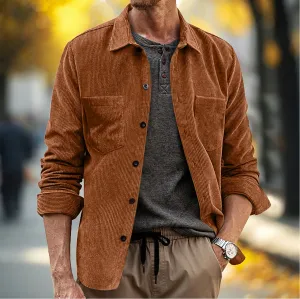 Edward | Corduroy Men’s Shirt