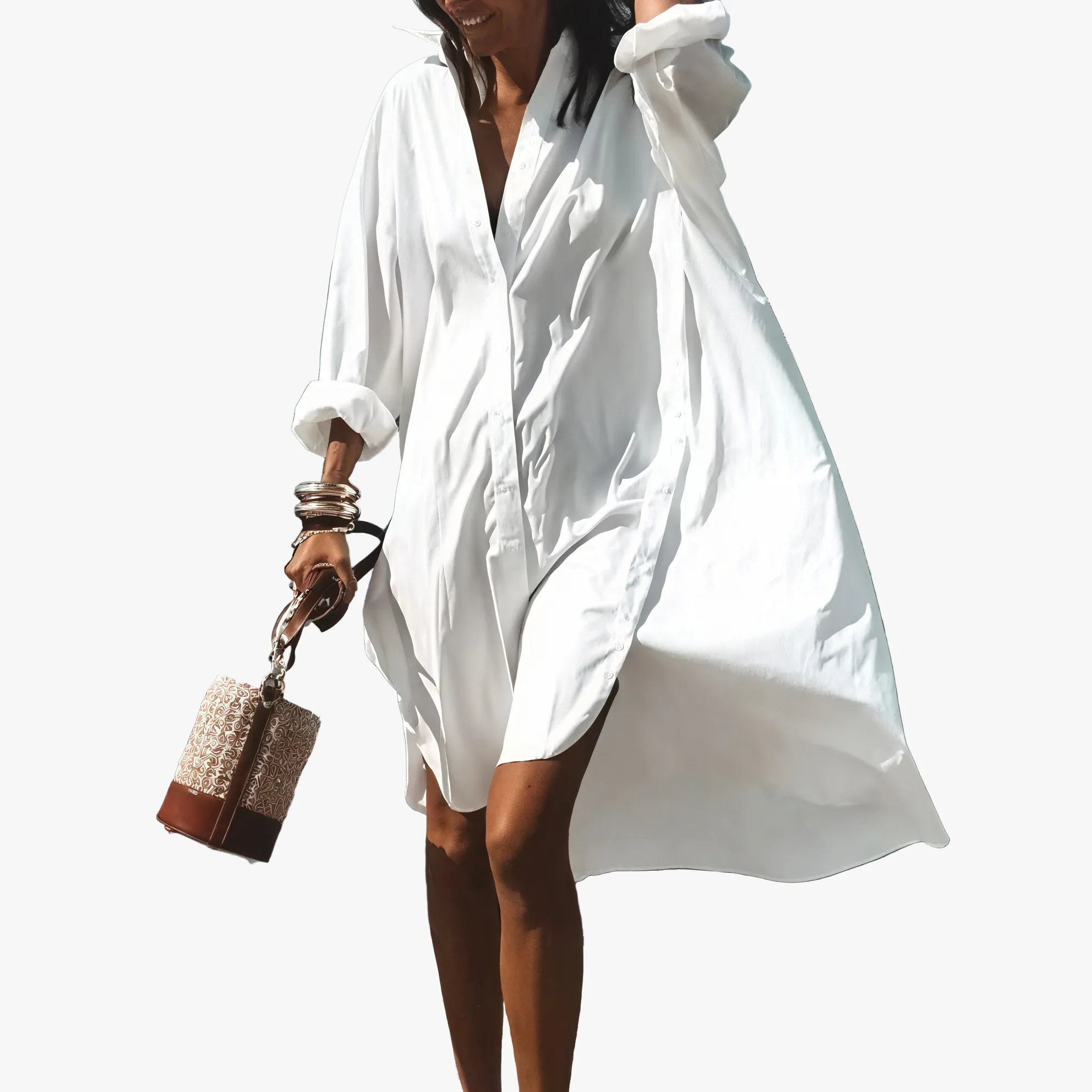 Effortless Oversized Dress for Casual Outings