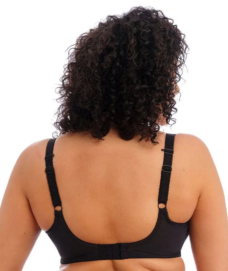 Elomi Charley Underwire Stretch Plunge Bra - Black