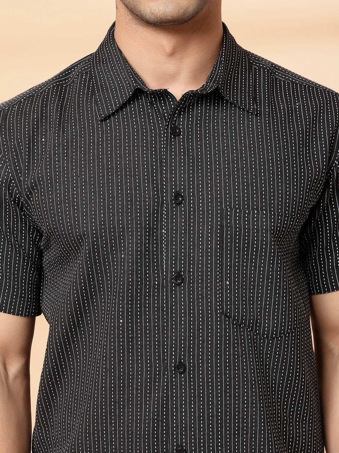 Embroidered Cotton Shirt